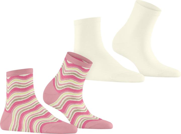 Produktbild Esprit Watercolor 2-Pack Baumwollsocken (2er Pack, 39 - 42)