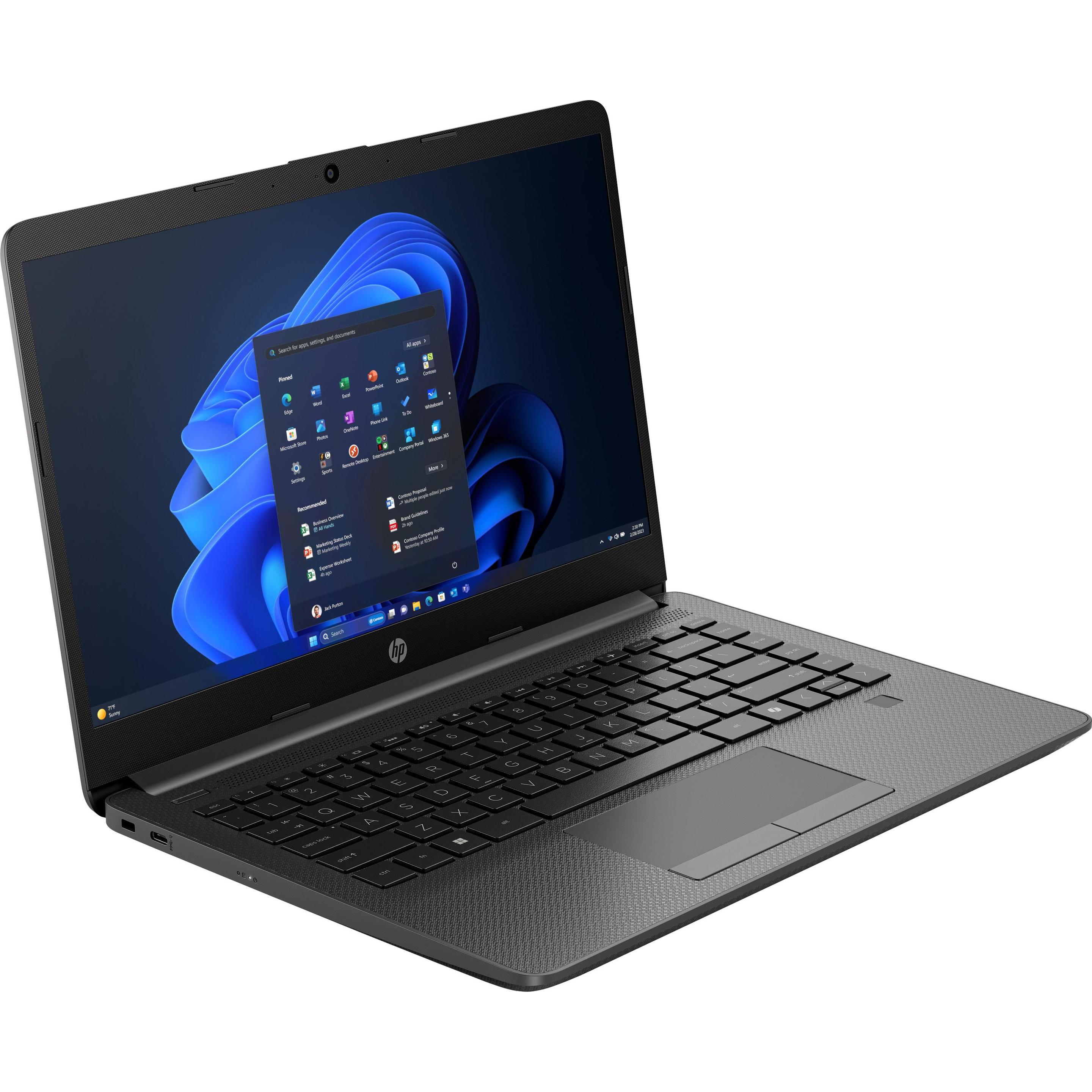 HP 240R G9 i3-1315U 14p 8Go 256Go (256 GB, 8 GB, Intel Core i3-1315U, Intel UHD Graphics), PC, Silbe