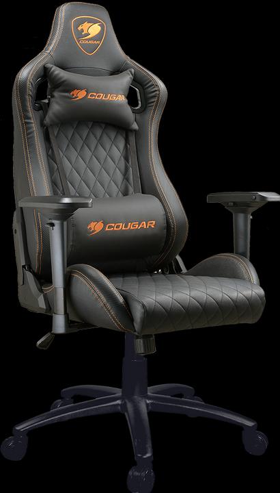 Produktbild Cougar Armor S Black 3MASBNXB.0001 Gaming chair ARMOR S Black/ Adjustable Design/Black/Black