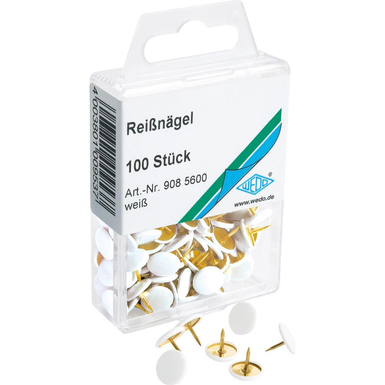 Wedo, Nägel, Reissnägel (100 Stück, 9 mm)