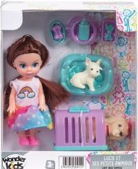 Produktbild Wonderkids Lucie 12cm Animaux Acc Ass4