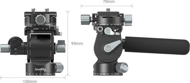 Immagine prodotto SmallRig Fluido leggero (Testa video)