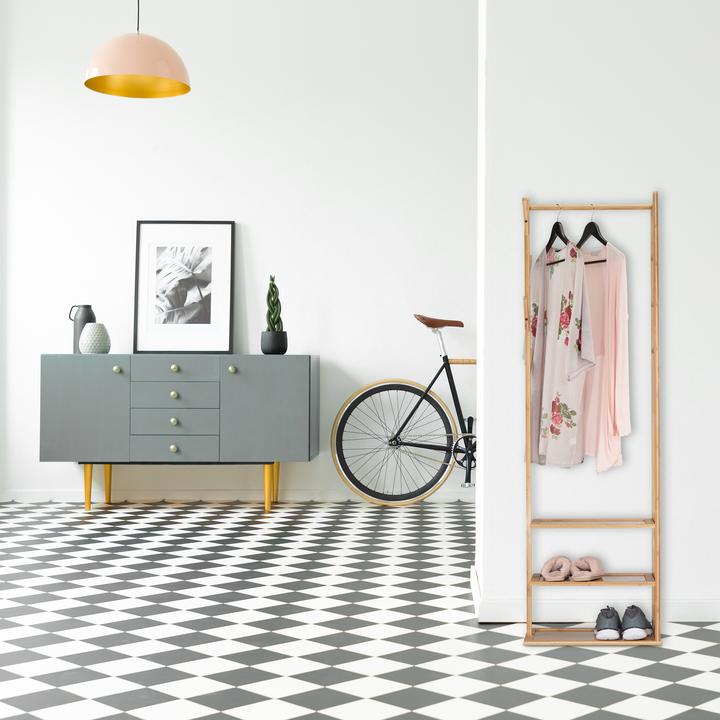 Actual product image Relaxdays Coat rack
