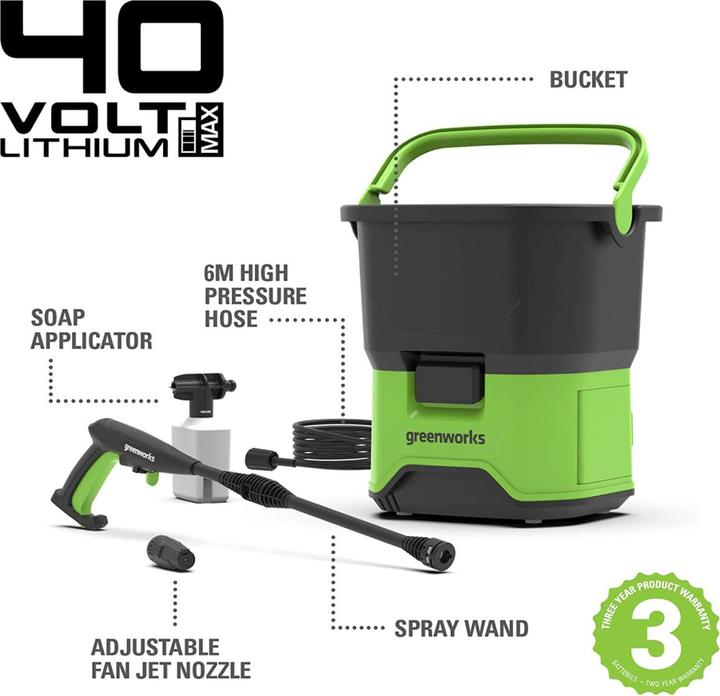 Produktbild Greenworks GDC40 (Akkubetrieb)