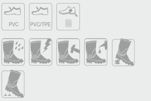 Produktbild GCS Rubber boots for men/universal Paliutis 140P/S5/SRC, 42 size (S5, 42)