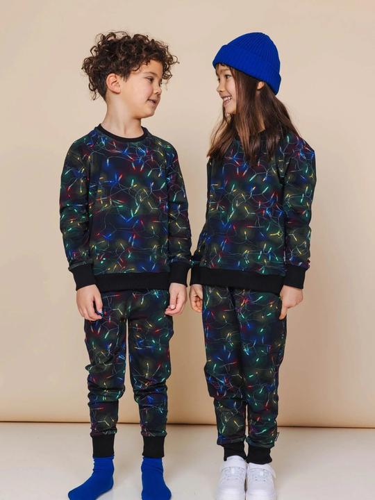 Produktbild Snurk Pyjamahose Kinder Weihnachtslichter (92)