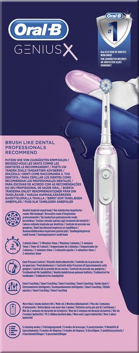 Immagine prodotto Oral-B Genius X Design Edition Blush Pink (Spazzolino oscillante)