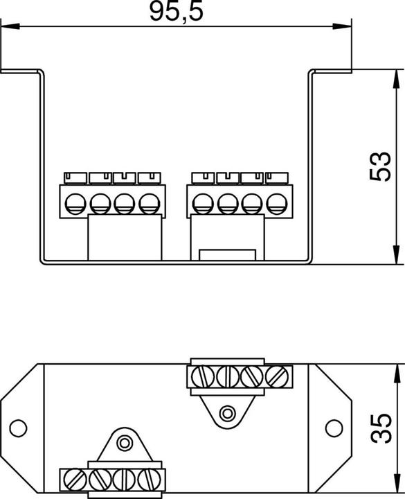 Image du produit OBO Bettermann Support N Bornier