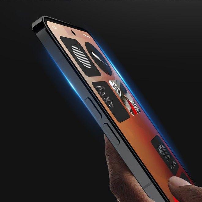 Image du produit Dux Ducis - Tempered Glass - Nothing Phone (3a) / (3a) Pro - Black (1 pièce(s), Nothing Phone (3a), Nothing Phone (3a) Pro)