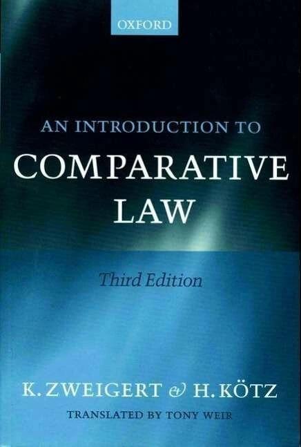 Produktbild An Introduction to Comparative Law (Englisch, Hein Kötz, Konrad Zweigert)