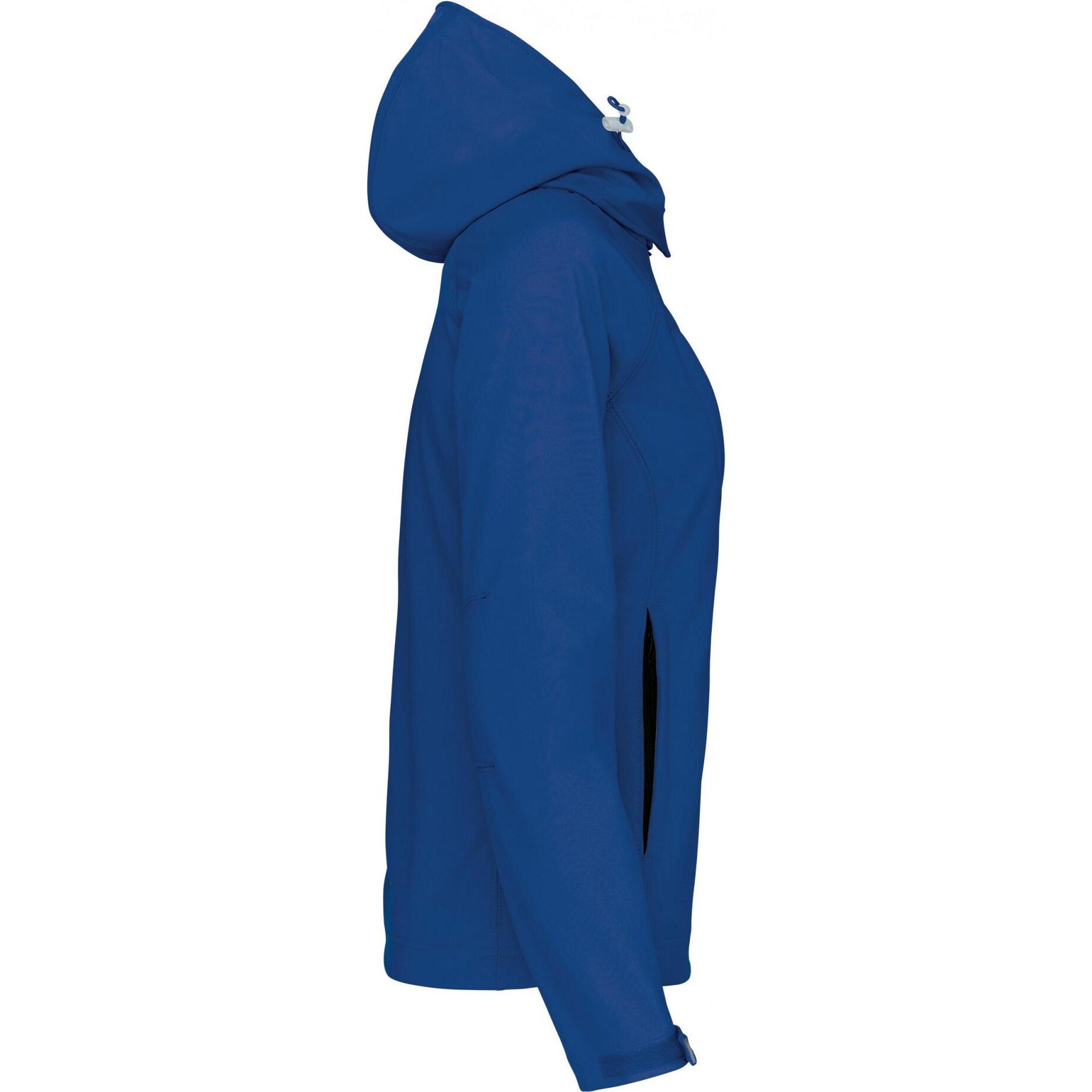 Thumbnail - Kariban, Damen, Jacke, Softshell (S), Blau, S
