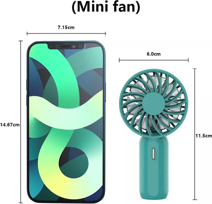 Immagine prodotto PhoneLook Mini ventilatore tascabile