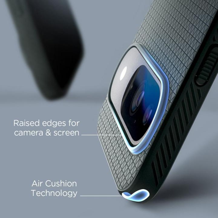 Produktbild Spigen Liquid Air Case für Google Pixel 9 / 9 Pro Grün Abyss (Google Pixel 9, Google Pixel 9 Pro)
