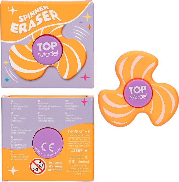 Produktbild Top Model Topmodel - TOPModel Eraser - Fidget Spinner