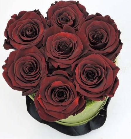 Actual product image Myflower Rose box deluxe (Infinity Flowers)