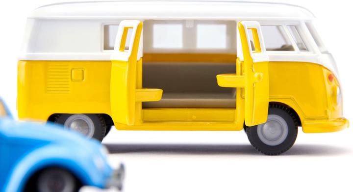 Productafbeelding Siku VW T1 met aanhanger & VW Kever