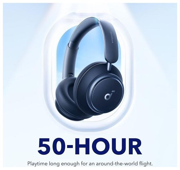 Actual product image soundcore Space Q45 (ANC, 65 h, Wireless, Cable)