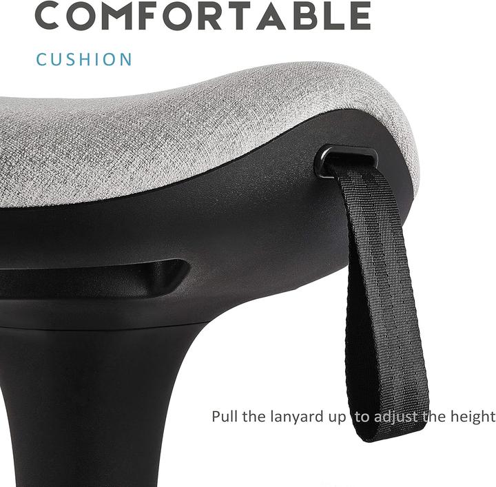 Actual product image IWMH Ergonomic work stool