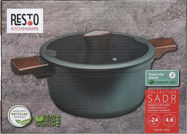 Image du produit Resto Other small household appliances CASSEROLE D24CM 4.6L/93703 (Casserole, Aluminium)