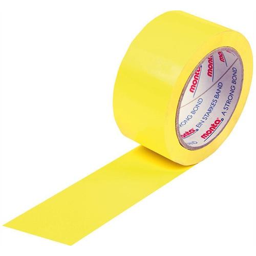 Monta Klebeband 283 Breite 50mm Lnge 66m Strke 52 PVC weiss leise - VPE: 36 (50 mm) (5520100)