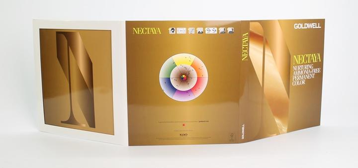 Actual product image Goldwell Nectaya color chart