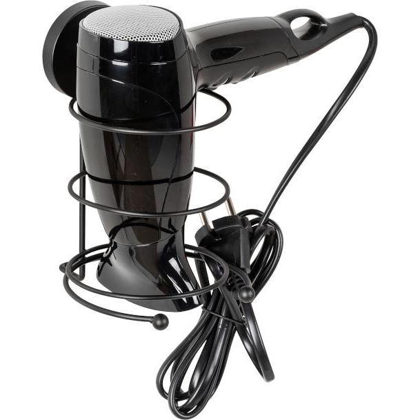 Wenko, Föhn Zubehör, Fnhalter Vacuum-Loc Milazza schwarz 24737100