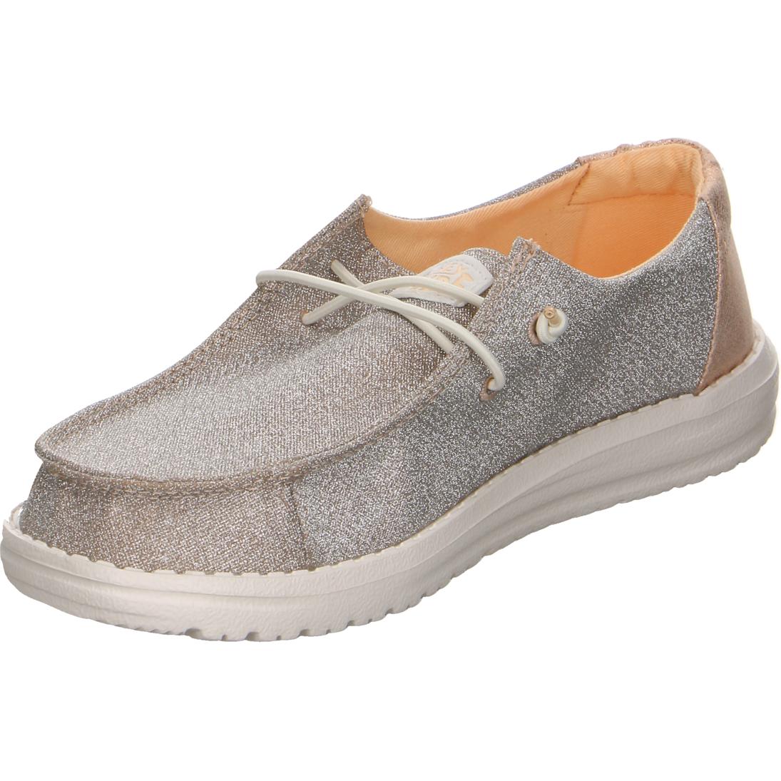 Thumbnail - Hey Dude, Damen, Sneaker, Wendy Metallic Sparkle, Rosa, (41)
