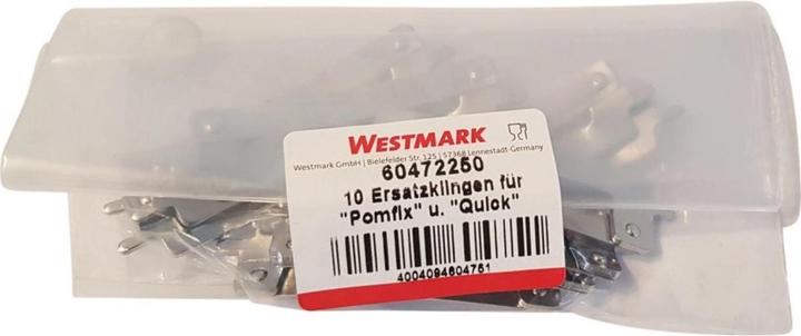 Produktbild Westmark 10 Stk. Ersatzklingen für Schäler