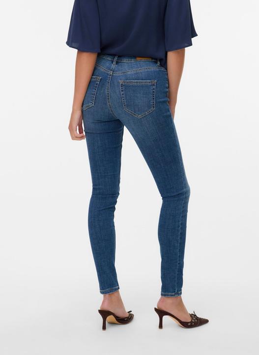 Actual product image Vero Moda VMFLASH Mid Rise Skinny Fit Jeans Skinny Jeans (L)