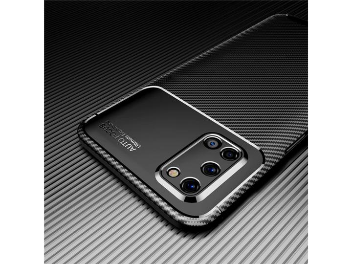 Actual product image Screenguard Oppo A52 / A72 Cover Carbon Design TPU Case (Oppo A52, Oppo A72)