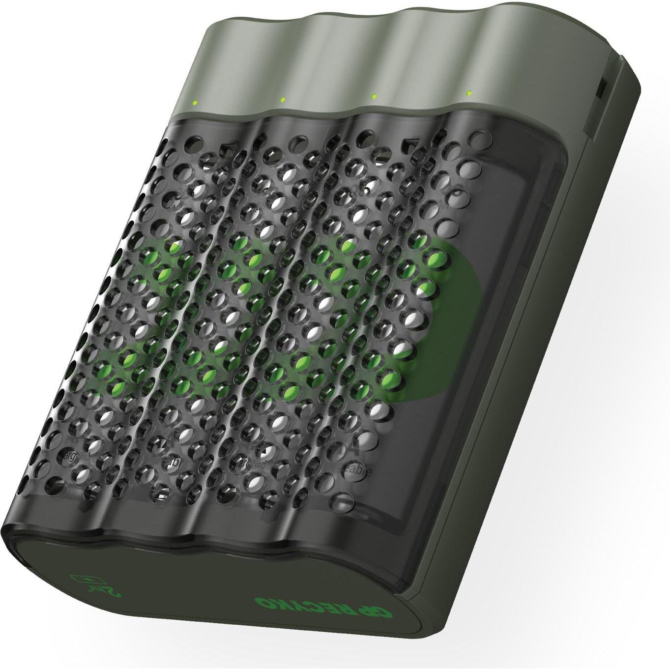 GP Batteries M452 (1 Stk., 2600 mAh, Ladegerät inkl. Akku), Akku Ladegerät