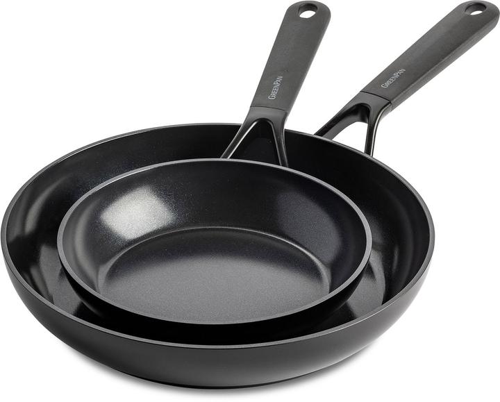 Produktbild Greenpan Smart Collection 2-delige Pannenset met keramische antikleeflaag 20/28cm (Kochtopf, Pfannenset + Topfset, Aluminium, 28 x 49.60 cm)