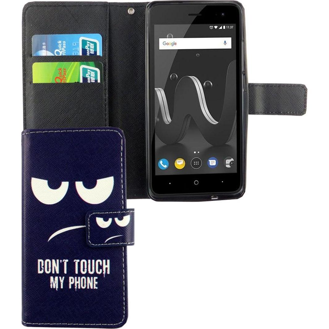 Thumbnail - König Design Hülle Handy Schutz für Wiko Jerry 2 Case Cover Tasche Wallet Etui Handyhülle Neu (Wiko Jerry 2), Smartphone...