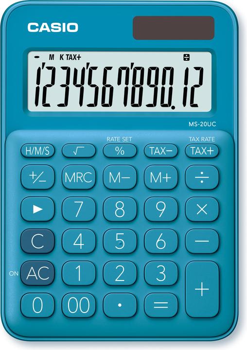 Actual product image Casio Desktop calculator MS-20UC (Batteries, Solar cells)