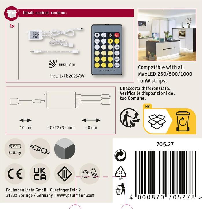 Actual product image Paulmann MaxLED Controller