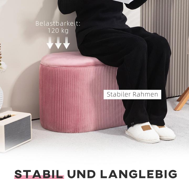 Actual product image Homcom Sitzbank mit Stauraum (81 cm)