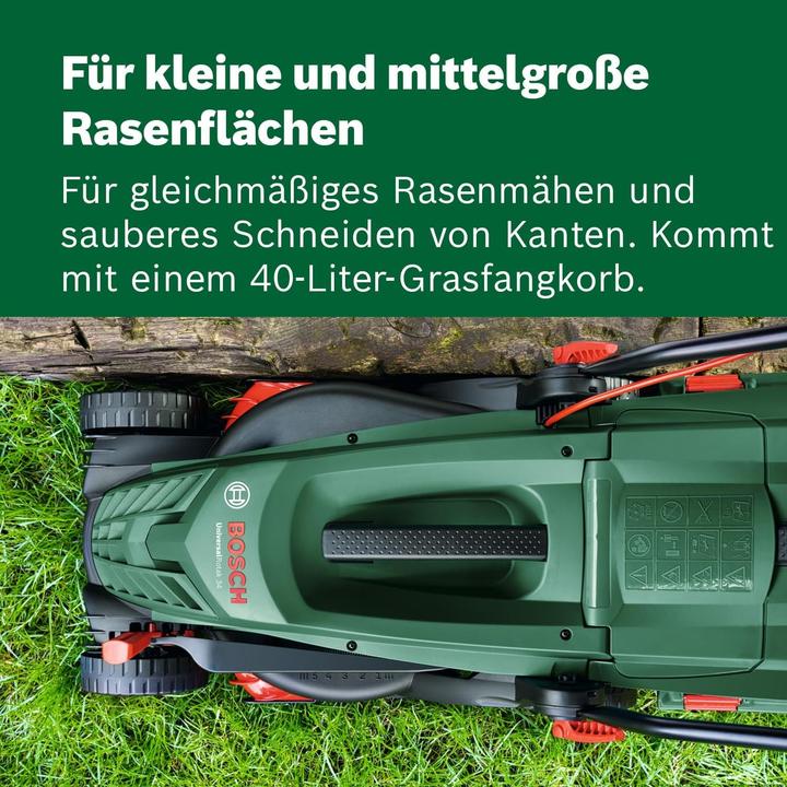 Actual product image Bosch Home & Garden UniversalRotak 34-405 (Electrical connection)