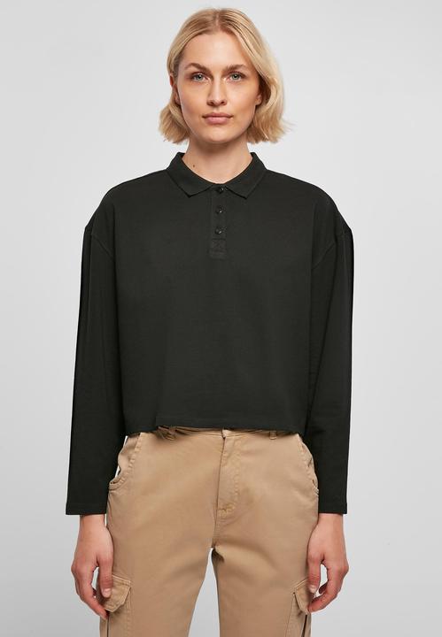 Produktbild Urban Classics Ladies Short Oversized Polo Longsleeve - 19425 (XS)