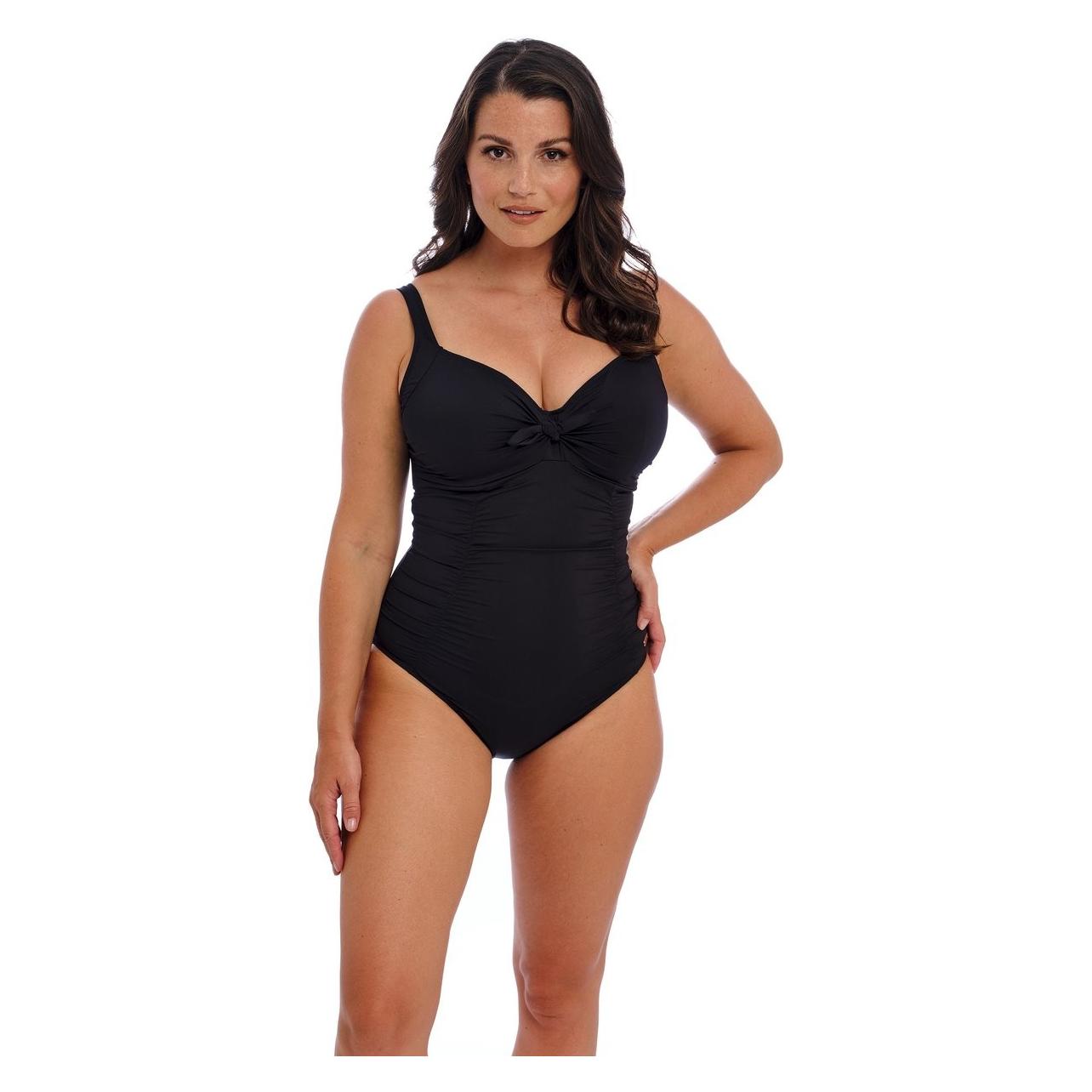 Fantasie, Vrouwen, Bikini's, Merissa Uw Dames Badpak - Zwart, Zwart, (95 E)
