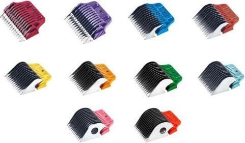 Produktbild Heiniger W Snap-On Aufsteckkämme Metall 10-teiliges Set (Hund)