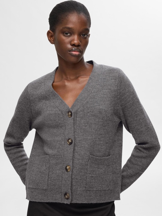 Actual product image Selected Femme 100% wool cardigan (S)