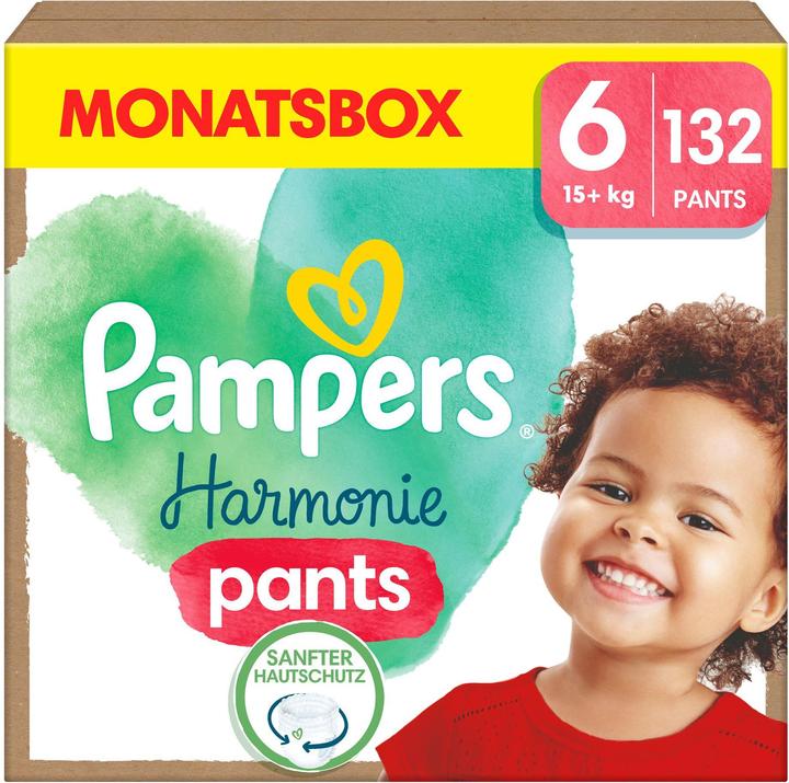 Produktbild Pampers Harmonie Pants (Gr. 6, Monatsbox, 132 Stück)