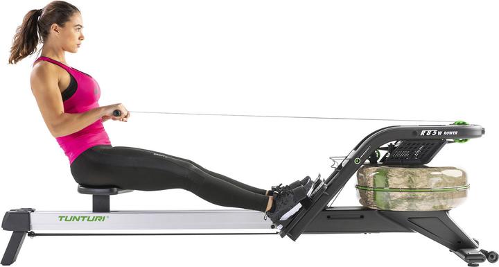 Image du produit Tunturi R85W Endurance Wasser Rudergerät Dual Rail