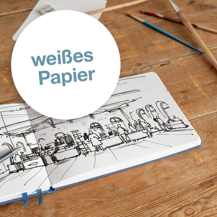 Produktbild Leuchtturm1917 Malbuch Master A4 + Zitrone (A4+, Blanko, Harter Einband)