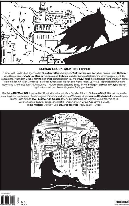 Actual product image Panini Batman Noir: Gotham by Gaslight - Eine Batman-Geschichte im Viktorianischen Zeitalter (German, Mike Mignola, 2020)