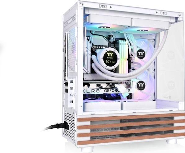 Image du produit Thermaltake Geh View 170 WS Midi Tower "ARGB Snow" White retail (mATX, Mini-ITX)