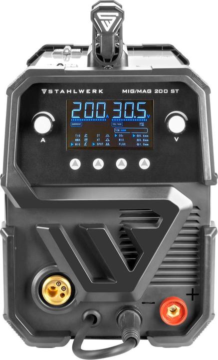 Actual product image Stahlwerk Welding machine MIG MAG 200 ST Digital IGBT shielding gas with 200 A