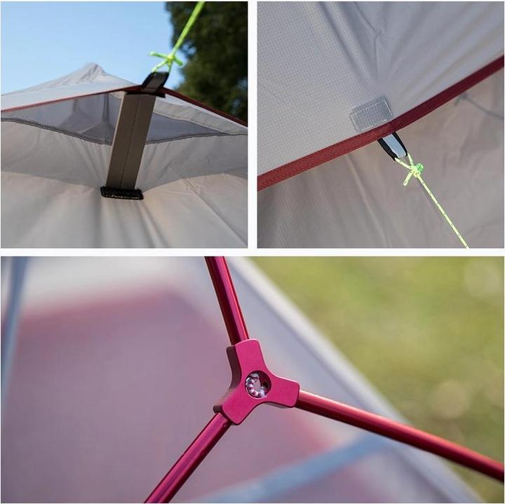 Produktbild Naturehike NH17T001T Cloud Up 2 Zelt für 2 PersonenGrau (Vorzelt, 1.80 kg, 2 Personen)