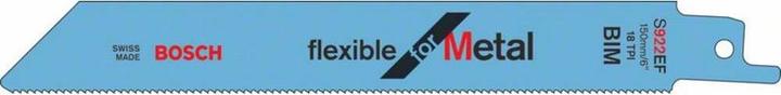 Produktbild Bosch Professional Zubehör Säbelsägeblatt S 922 EF, Flexible for Metal, 100er-Pack