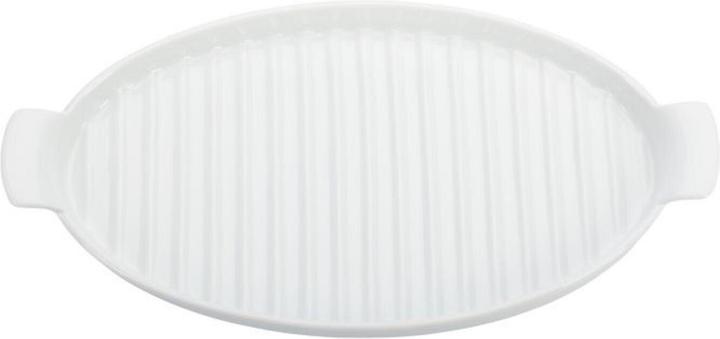 Produktbild Westmark Spargelplatte m. Bodenrillen, 39.5x20x4 cm, Porzellan